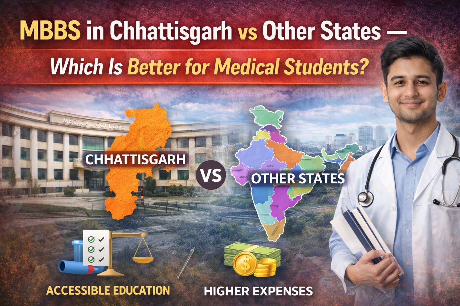MBBS in Chhattisgarh vs Other States – Which Is Better for Medical Students?